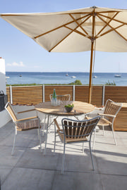 Shade Alezio Sonnenschirm - Off-White