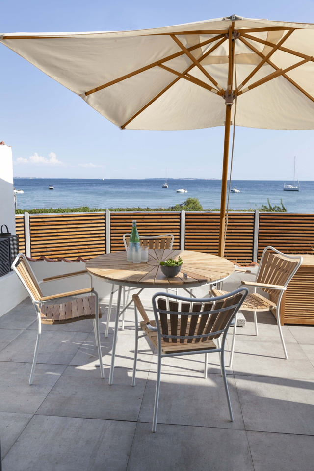 Shade Alezio Sonnenschirm - Off-White