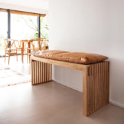 Rib Sitzkissen für Dreisitzerbank - Leder