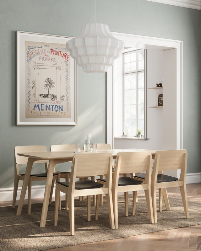 Elvo Lederkissen - Schwarz