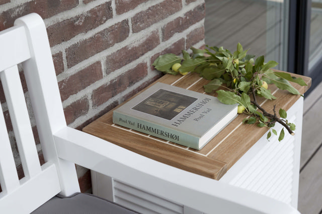 Rosenborg Kissen für Dreisitzerbank - Grau