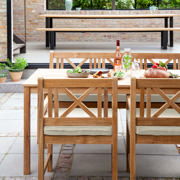 Rosenborg & Sofiero Dreiteiliges Kissenset - Sandfarben