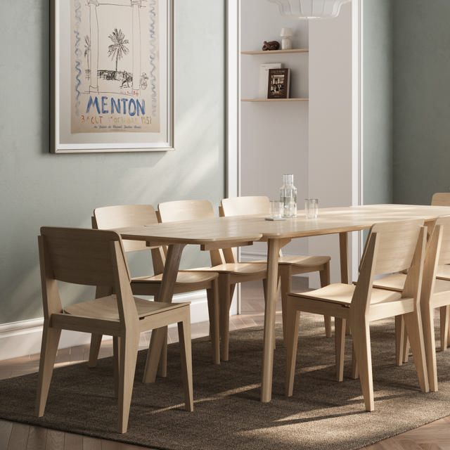 Elvo Ansteckplatten - Bambus