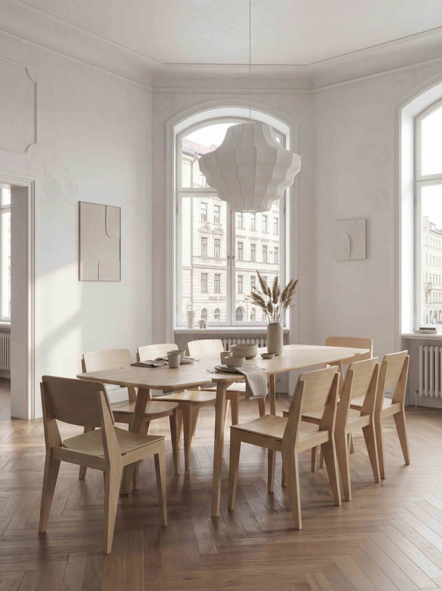 Elvo Ansteckplatten - Bambus